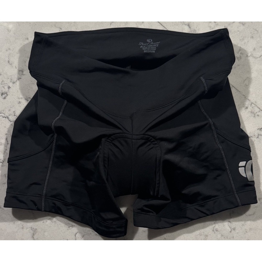 Pearl Izumi Select Padded Cycling Shorts Womens Medium Black Bike Biking